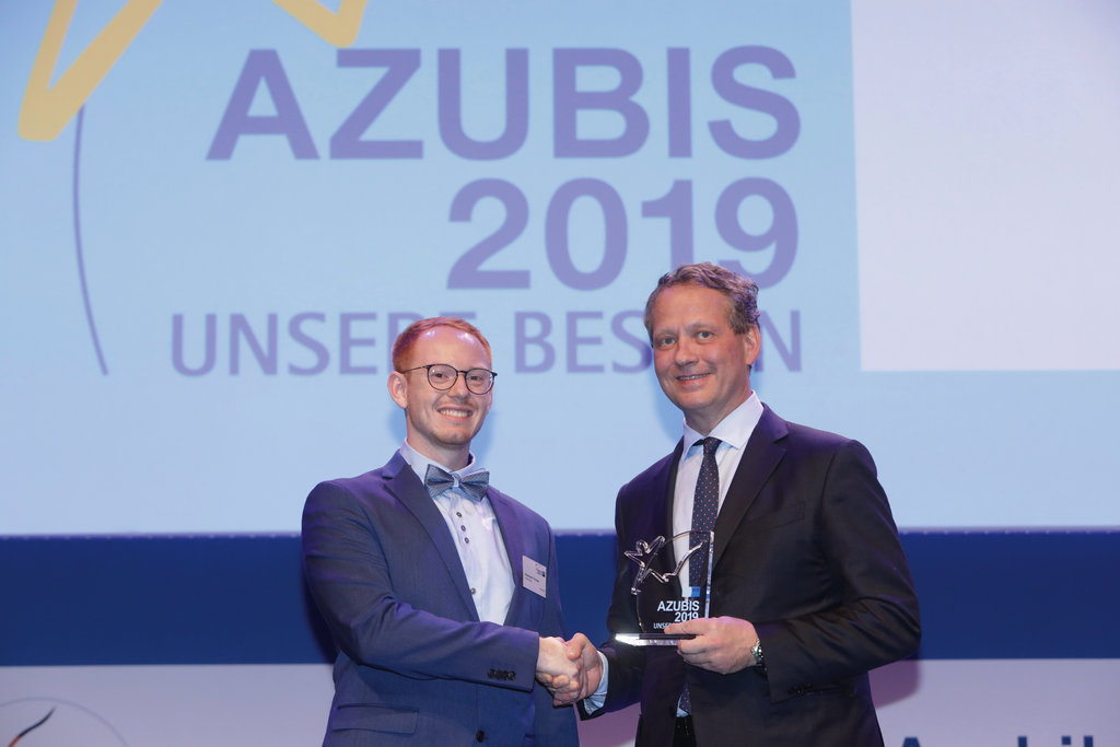 Gehört zu den Super-Azubis: Alexander Thomas; Quelle: DIHK / Jens Schicke.