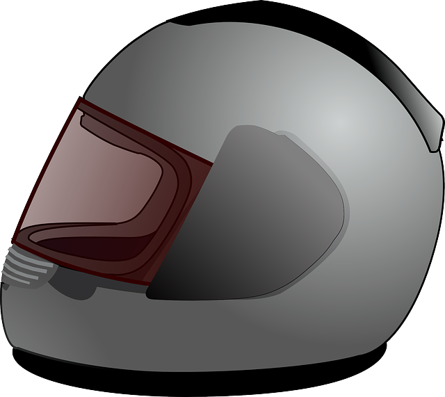 Ein Motorradhelm als Symbolbild.