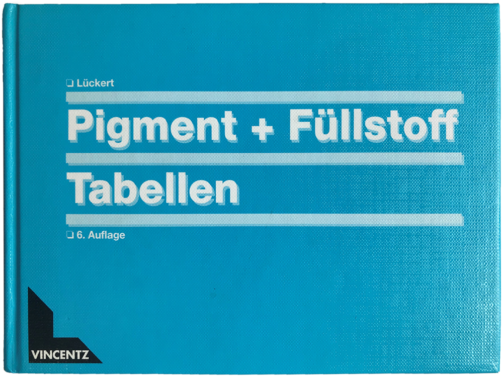 Pigment- und Füllstoff-Tabellen