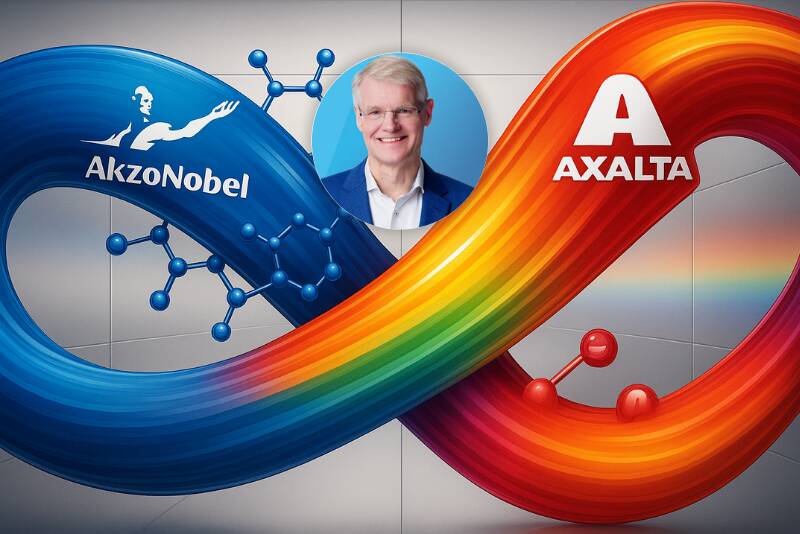Maarten de Vries bleibt CFO von AkzoNobel, um die Fusion mit Axalta zu begleiten und Führungsstabilität zu gewährleisten.