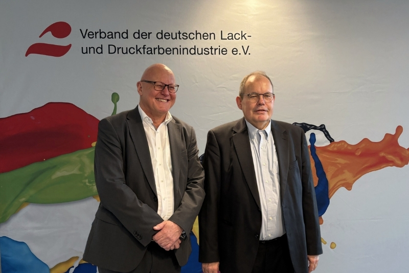Martin Kanert und Dr. Harald Borgholte am 12. Februar 2026 in Frankfurt.
