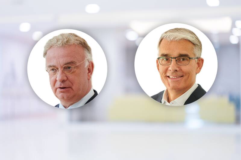 Christian Kullmann und Michael Rauch stehen für Kontinuität und frischen Wind im Vorstandsteam von Evonik.
