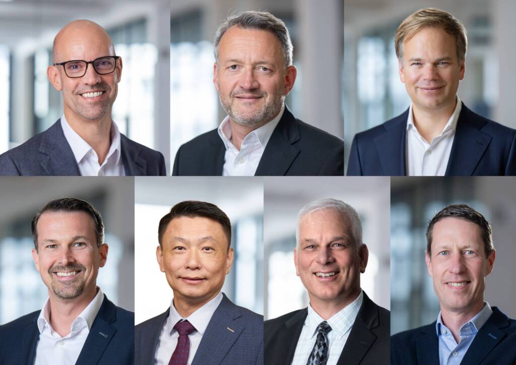 Das neue Executive Committee von BASF Coatings soll die eigenständige Weiterentwicklung des Unternehmens vorantreiben.